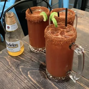 Micheladas &amp; Squirt preparada