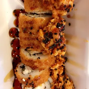 Guerito roll is also a must have!! It's like the best of both worlds when you crave sushi and everyone wants Mariscos!