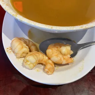 Three shrimps with season photo