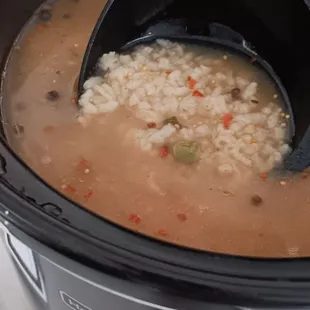 Spicy seafood soup, my favorite!