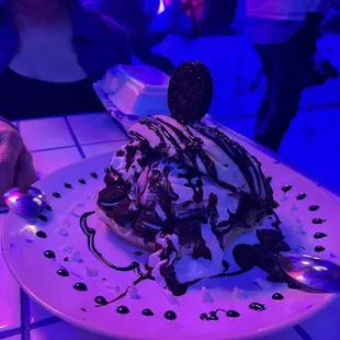 Cookie and Cream Concha