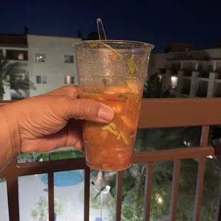 Octopus and shrimp cocktail