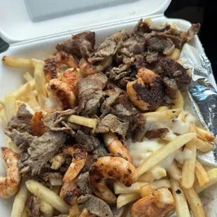 Surf and turf without the veggies
