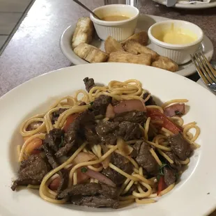 Tallarin Saltado De Carne
