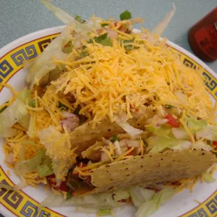 FRIED Beef Tacos from El Chalate October 30th 2011 visit