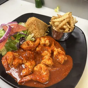 Camarones ala diabla