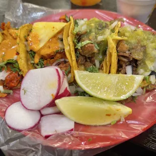 When Luis is the taquero, his tacos are amazing!