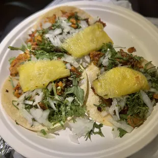 The bestest Tacos Al Pastor in town.