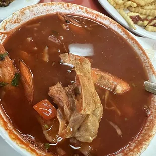 Sopa de mariscos
