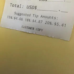 Cost for 1 item and a side order