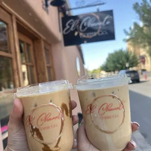 Dulce de leche latte &amp; tres leches latte