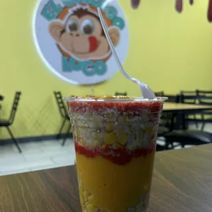Elote Loko with Hot Cheetos