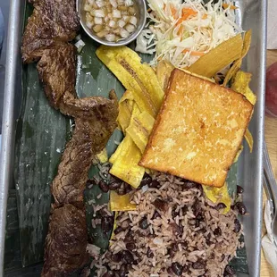 Carne Asada platter