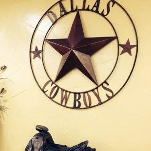 a texas cowboy's sign