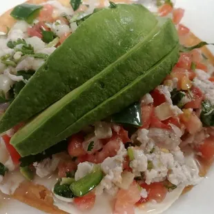 Tostada Ceviche