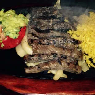 Fabulous beef fajitas