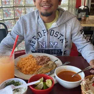 Chille Relleno Plate