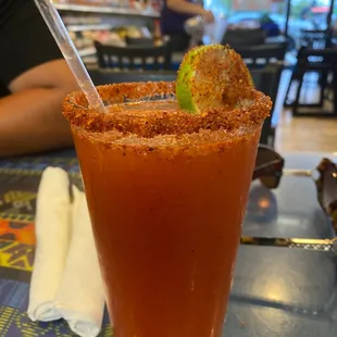 Michelada!!! Sooo good