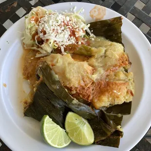 Paches Guatemaltecos (bone in chicken with potato)