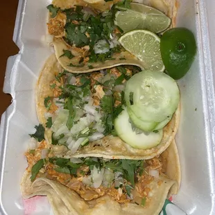 Tinga tacos