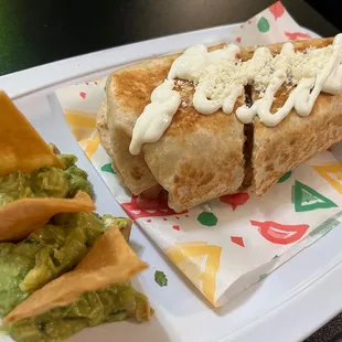 Shrimp Burrito! Delicious!