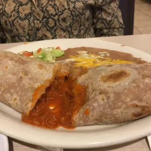 Red Chile Burrito Special