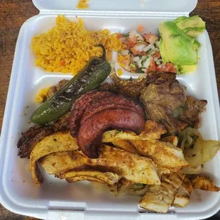 parrillada plate