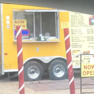 New taco truck's open--do burritos, gorditas, tortas, quesadillas too.