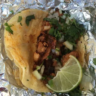 Al Pastor taco