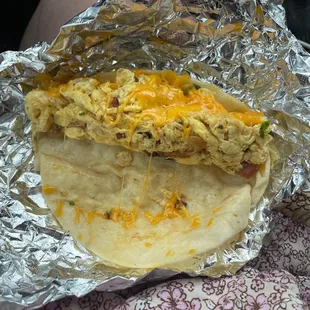 Bacon, Egg, &amp; Chz Taco