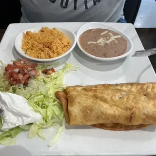 Shrimp Chimichanga
