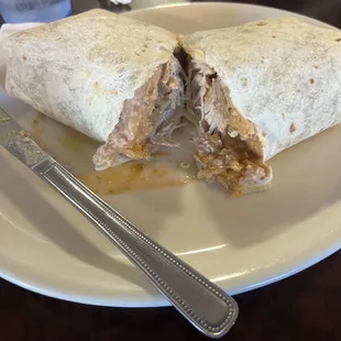Chile verde burrito