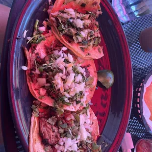 Tacos from the hood - carnitas