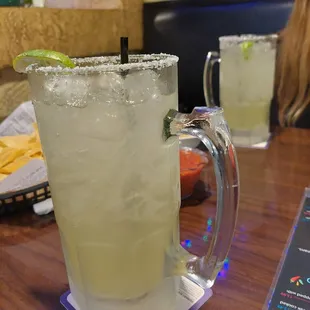 Huge margaritas are $5 on Tuesday