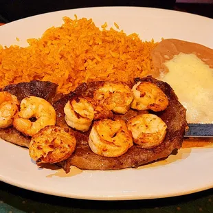 Steak and Shrimp