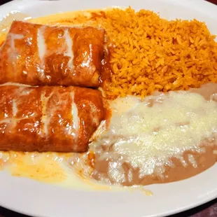 Shrimp Chimichanga