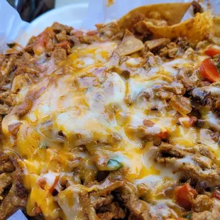 Flakos Special Carne nachos