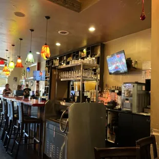 Bar area