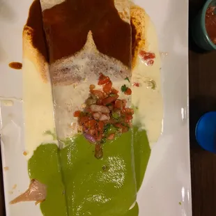 12" Bandera Burrito