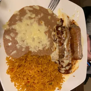 Enchilada and tamale