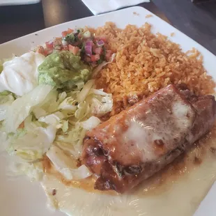 Chicken chimichanga