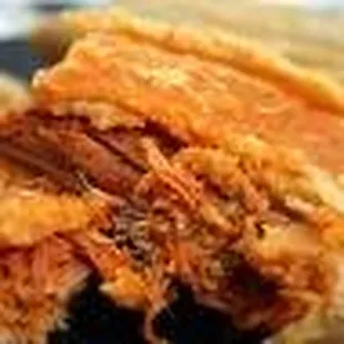 a close up of a sandwich