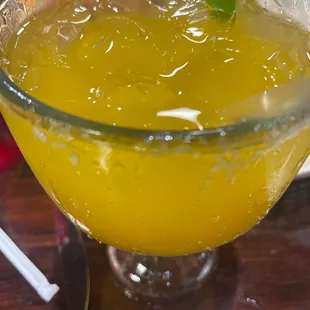 Large mango margarita