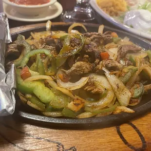 Fajitas #50 Steak Fajitas