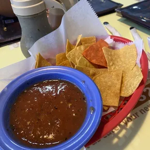Tostaditas y salsa(Chips and Salsa)