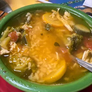 Chicken and Rice Soup
