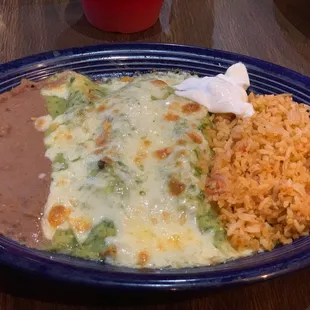 Enchiladas Verdes