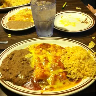 Cheese enchiladas!