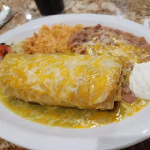 Chimichanga Plate