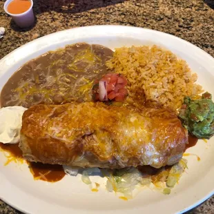 Chicken Chimichanga